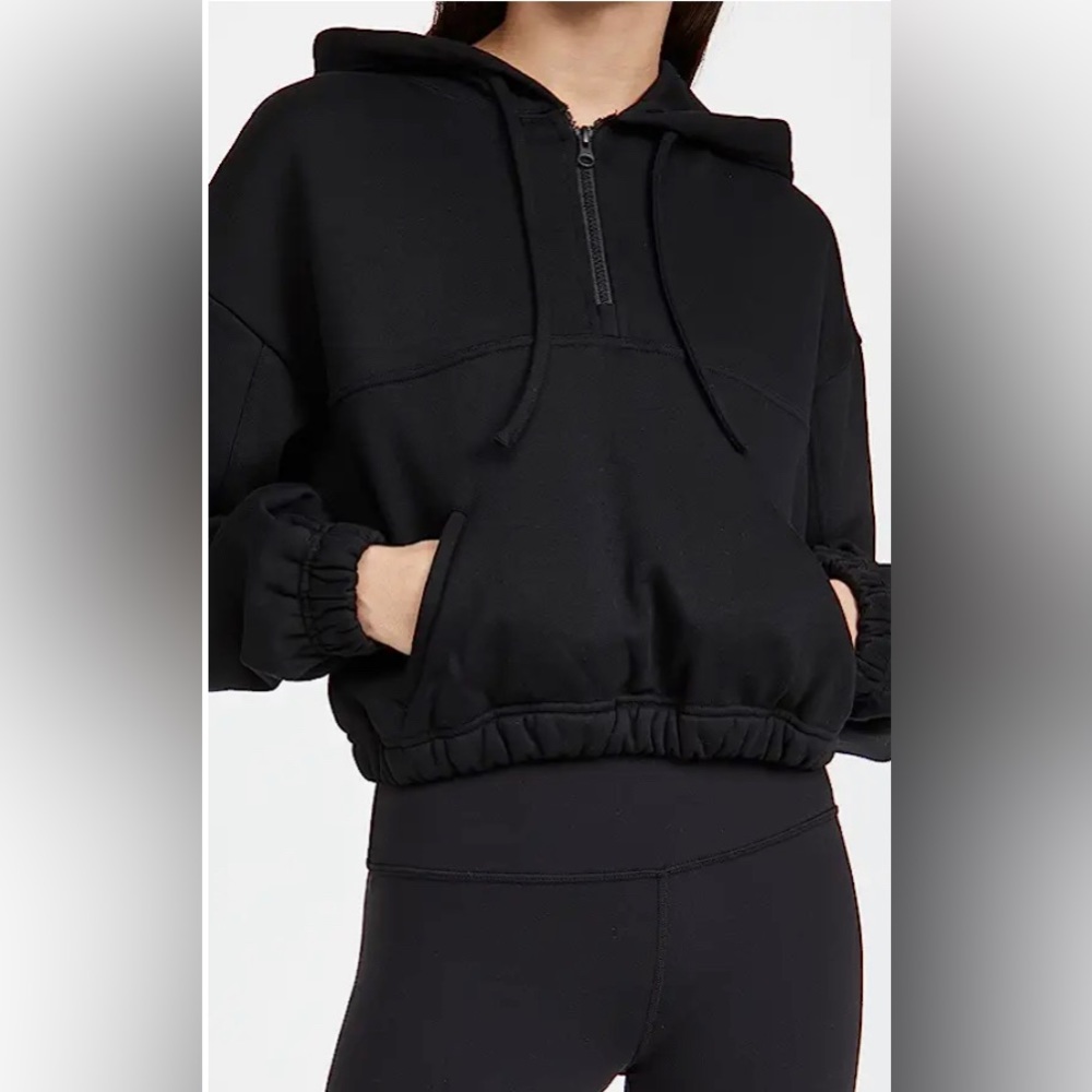 Alo Stadium Half-Zip Hoodie Size Small